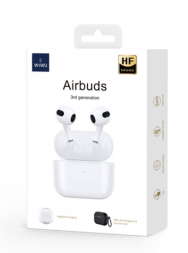 Беспроводные наушники TWS WIWU Airbuds 3 белые