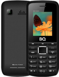 Мобильный телефон BQ One Power (BQ-1846) 1.77&quot;/128x160/2000mAh/Mini-SIM/2G/MicroSD черно-серый