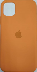 Чехол-накладка  iPhone 12 mini Silicone icase  №02 абрикосовая