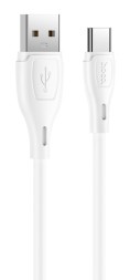 Usb Кабель-зарядка Type-C Hoco X61 Ultimate 1м белый