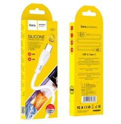 Usb Кабель-зарядка Type-C Hoco X61 Ultimate 1м белый