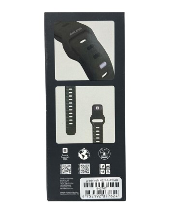  Сменный браслет Evelatus для Apple Watch 42-44-45-49mm тёмно-зелёный