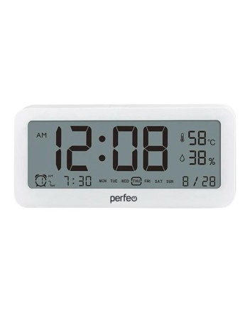  Часы-метеостанция Perfeo Vento (PF-S8826) белые