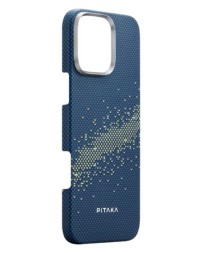 Накладка для i-Phone 16 Pro 6.3&quot; Pitaka StarPeak Tactile Woven case (Milky way galaxy)