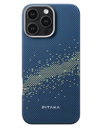 Накладка для i-Phone 16 Pro 6.3&quot; Pitaka StarPeak Tactile Woven case (Milky way galaxy)