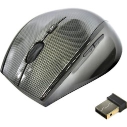 Мышь беспроводная Smartbuy 601AG USB/DPI 1000-1500-2000/6 кнопок/2AAA серый карбон (SBM-601AG-G)