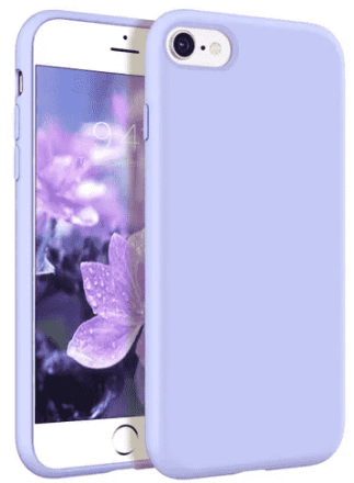  Чехол-накладка i-Phone 6/6s Silicone icase №05 лиловая