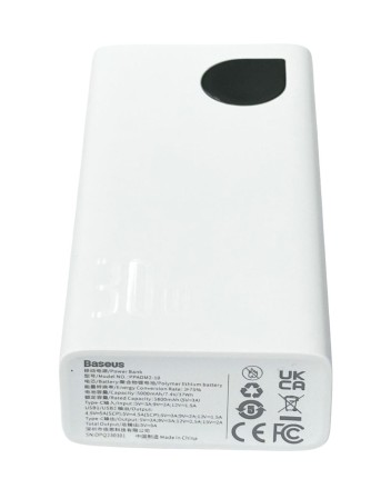  Powerbank Baseus Adaman2 10000mAh 2USB/1USB-C 30W (PPAD040002) белый