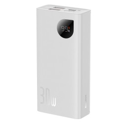 Powerbank Baseus Adaman2 10000mAh 2USB/1USB-C 30W (PPAD040002) белый