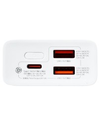 Powerbank Baseus Adaman2 10000mAh 2USB/1USB-C 30W (PPAD040002) белый