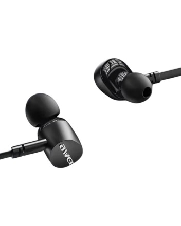  Стереонаушники Awei TC-7 с микрофоном Type-C 1.2м черные