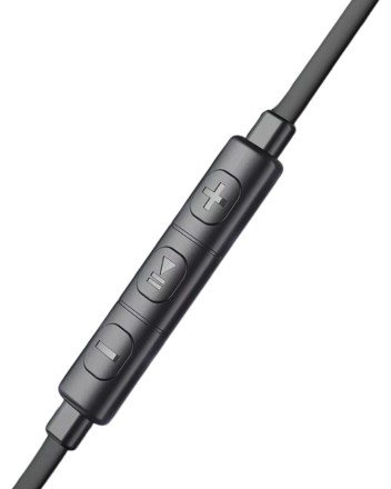  Стереонаушники Awei TC-7 с микрофоном Type-C 1.2м черные