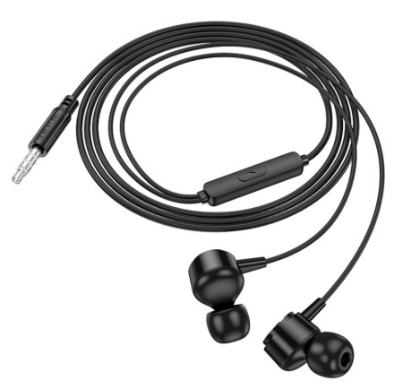  Стереонаушники Borofone BM94 с микрофоном 1.2м черные
