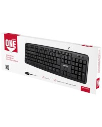 Клавиатура проводная мультимедийная Smartbuy ONE 210 USB чёрная (SBK-210U-K)/20