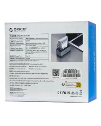 Док-станция для 2 HDD Orico 5818C3-GY 5Gbps USB-C черная