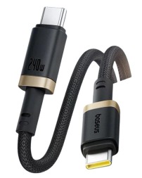 Кабель-зарядка Type-C на Type-C Baseus Dura Series 240W 1м (P10377803U03-00) черно-золотистый