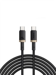 Кабель-зарядка Type-C на Type-C Baseus Dura Series 240W 1м (P10377803U03-00) черно-золотистый