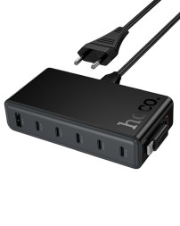 Сетевое зар. устр. Hoco C151A 1USB/5C 50W черное