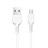  Usb Кабель-зарядка Micro Hoco X20 Flash 2.4A 2м силиконовый белый