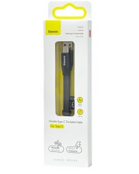 Usb Кабель-зарядка TYPE-C Baseus Nimble 23см (CATMBJ-01) черный