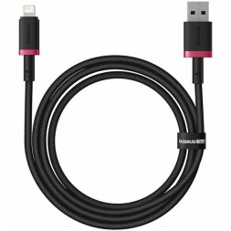 Usb Кабель-зарядка Lightning Baseus Dura Series 2.4A 2м (P10377801U01-03) красно-черный