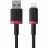  Usb Кабель-зарядка Lightning Baseus Dura Series 2.4A 2м (P10377801U01-03) красно-черный
