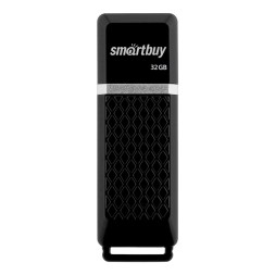 USB флеш накопитель Smartbuy 32GB Quartz Black (SB32GBQZ-K)