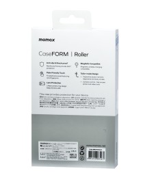 Накладка для i-Phone 17 Pro Max Momax Roller Magsafe с подставкой синий