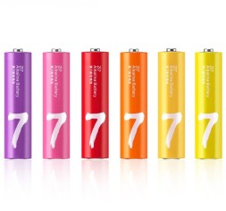 Батарейки ZMI Rainbow ZI7 тип AAA 24 шт цветные