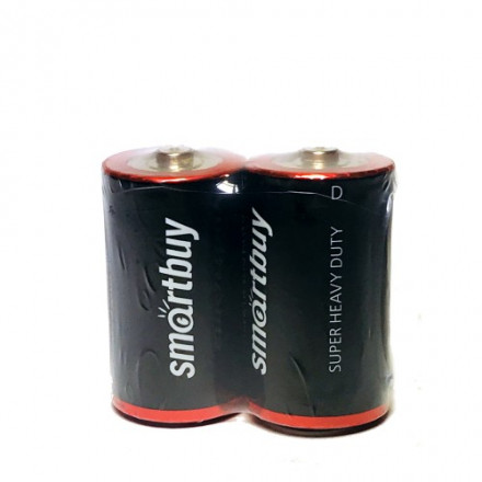 Батарейка солевая Smartbuy R14/2S (24/288)(SBBZ-C02S)