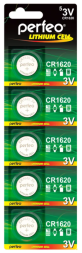 Perfeo CR1620/5BL Lithium Cell