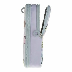 Пенал школьный 90 Points NINETYGO Smart School Pencil Case на молнии розовые фрукты