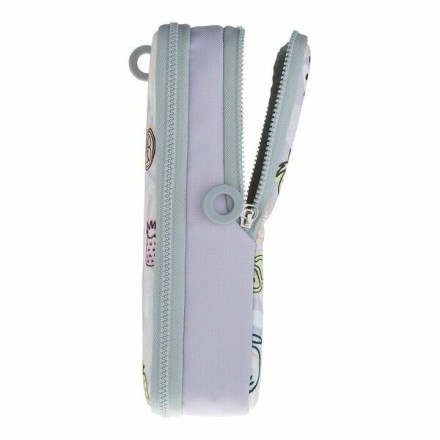  Пенал школьный 90 Points NINETYGO Smart School Pencil Case на молнии розовые фрукты