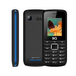 Мобильный телефон BQ One Power (BQ-1846) 1.77&quot;/128x160/2000mAh/Mini-SIM/2G/MicroSD черно-синий
