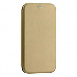 Чехол-книжка Samsung Galaxy A13 4G Fashion Case кожаная боковая золотая