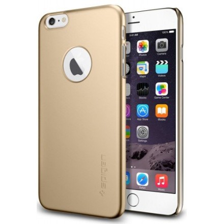  Клип-кейс Spigen для i-Phone 6 Plus Thin Fit A (PET) SGP10889 шампань