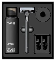 Набор для бритья Huanxing Lemon Razor V3 черный