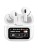  Беспроводные наушники TWS с дисплеем Earphone Y16 BT5.3/4ч/ANC/ENC белые