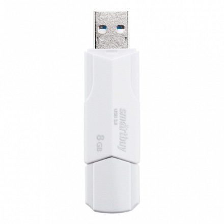  3.1 USB флеш накопитель SmartBuy 32GB CLUE White (SB32GBCLU-W3)