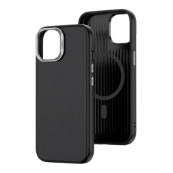 Накладка для i-Phone 15 Pro Max Wiwu SP-019 силиконовая черная