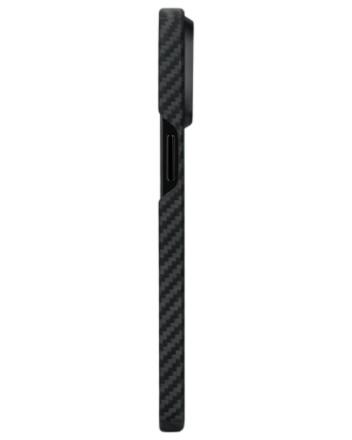  Накладка для i-Phone 15 Pro 6.1&quot; Pitaka MagEZ Case Pro 4 Protective Yet Slim черно-серый, кевлар