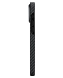 Накладка для i-Phone 15 Pro 6.1&quot; Pitaka MagEZ Case Pro 4 Protective Yet Slim черно-серый, кевлар
