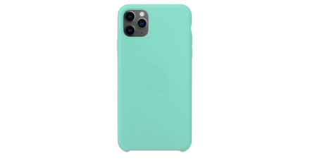  Чехол-накладка i-Phone 11 Silicone icase №50 бледно-бирюзовая