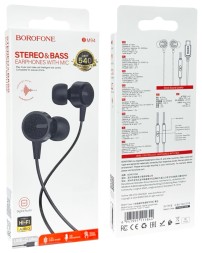 Стереонаушники Borofone BM94 Type-C с микрофоном 1.2м черные