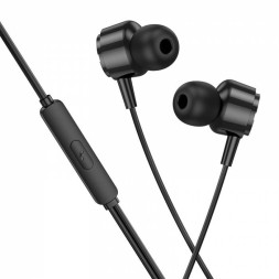 Стереонаушники Borofone BM94 Type-C с микрофоном 1.2м черные