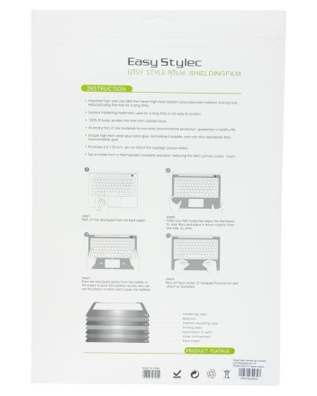  Защитная пленка на топкейс для MacBook Air 13&quot; (A2681/A3113) темно-серая