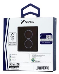 Защитное стекло для задней камеры i-Phone 16 ANANK Blue