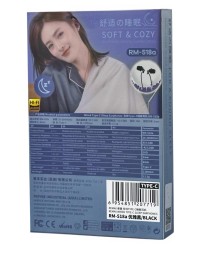 Наушники с микрофоном Remax wired sleep earphones RM-518a Type-C чёрные