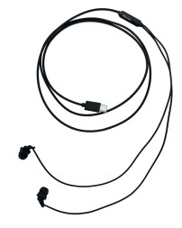 Наушники с микрофоном Remax wired sleep earphones RM-518a Type-C белые