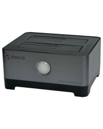 Док-станция для 2 HDD Orico 5528C3-C-GY 10Gbps USB-C/USB3.1 черная